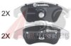 A.B.S. 37728S Brake Pad Set, disc brake